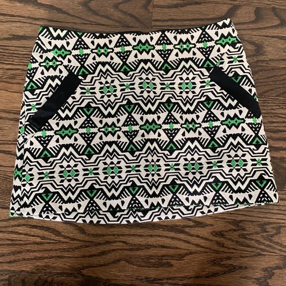 TOPSHOP Printed mini skirt - Picture 1 of 4